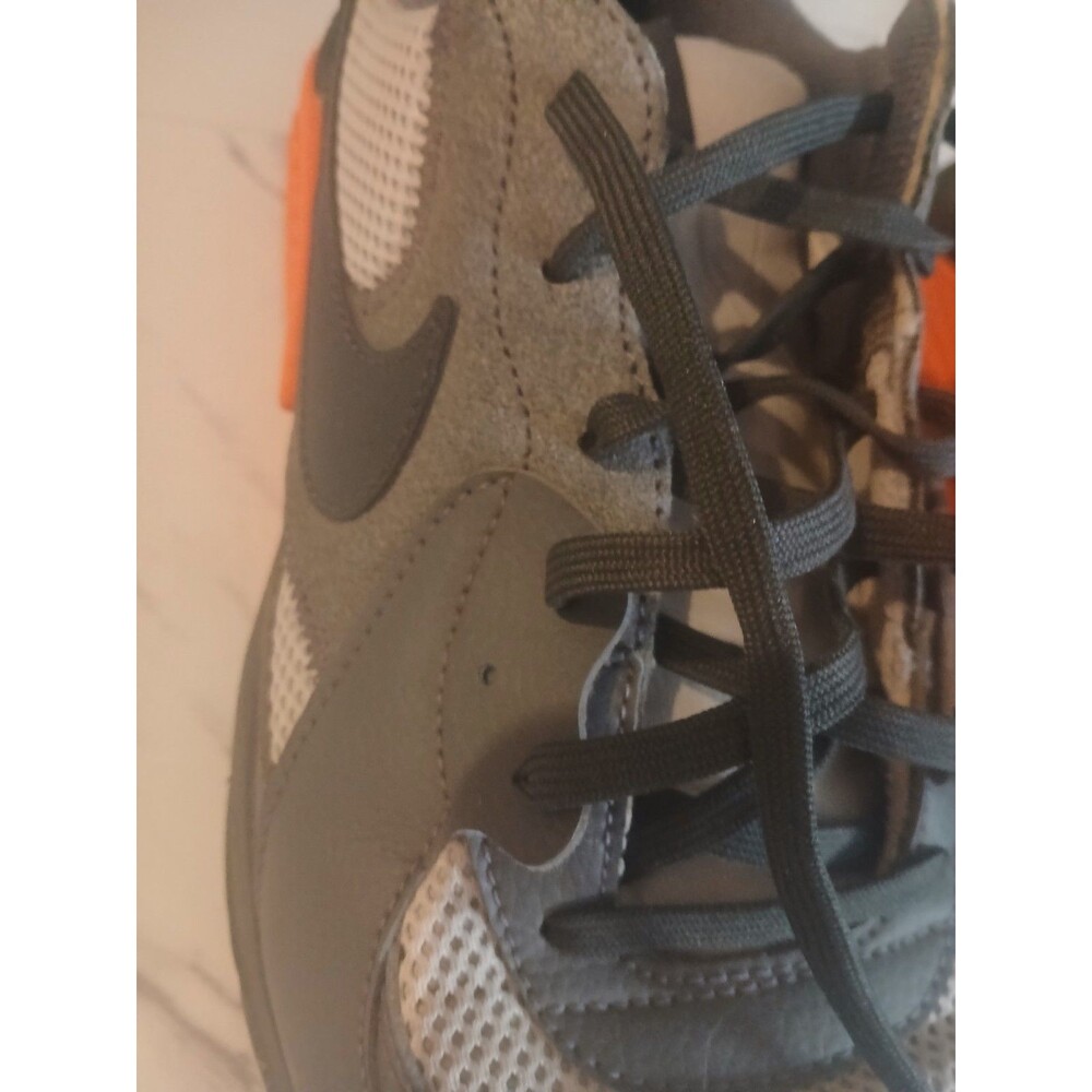 Nike Air Max Shoes Mens Sz 13 Gray Orange Sneakers Trainer Activewear - Picture 5 of 11